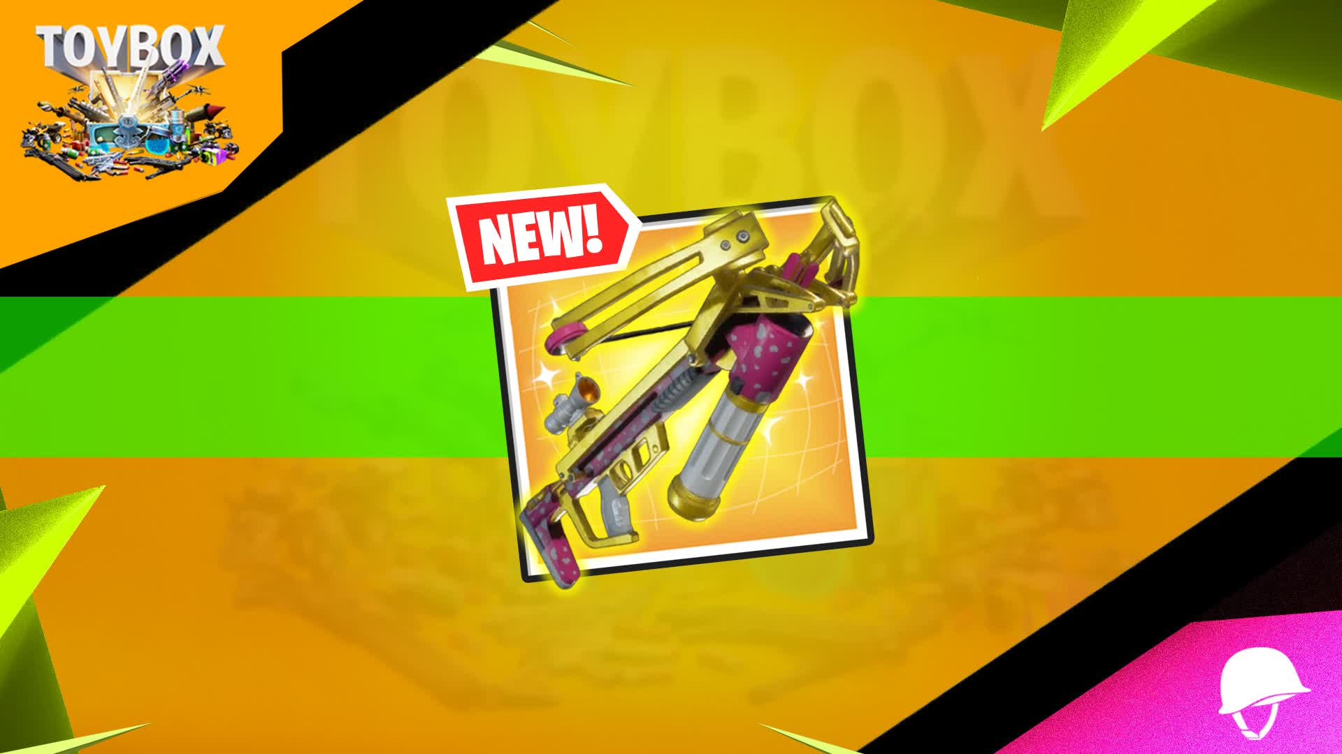 TOY BOX - EVERY GUN 1v1 9061-5458-7889 by post - Fortnite