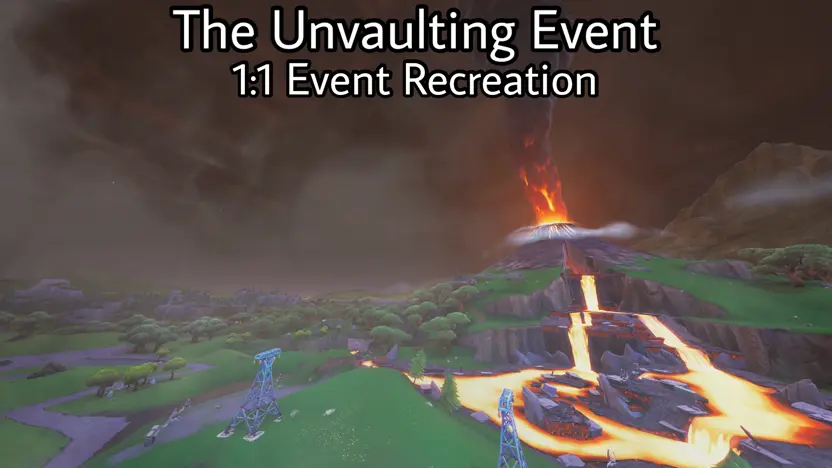 UEFNです！ CH1 S8: UNVAULTING EVENT RECREATION | Starborn Games | Fortnite