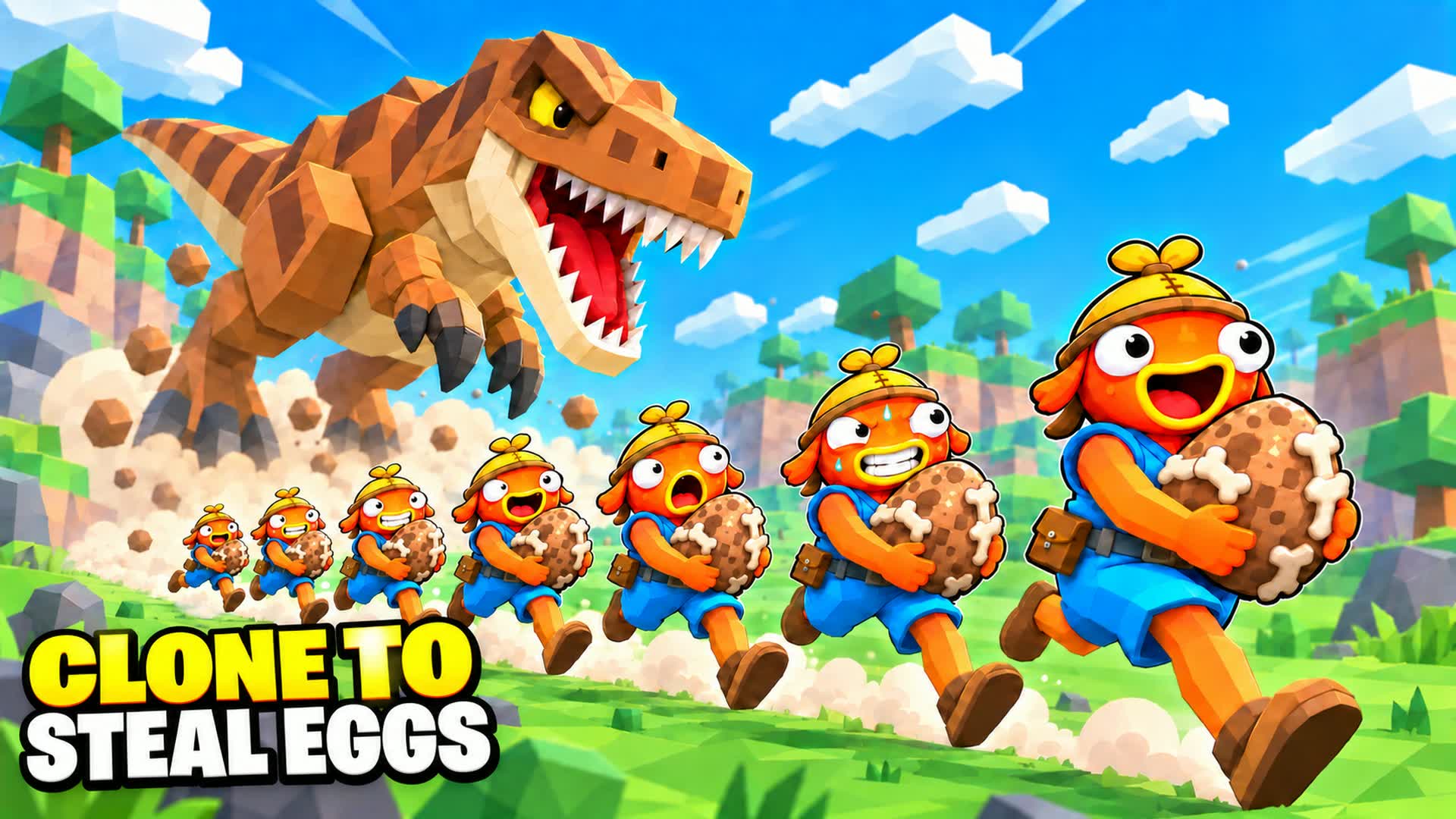 CLONE TO STEAL EGGS [ADVENTURE] 3728-7921-9583 by coldsquirrel - Fortnite