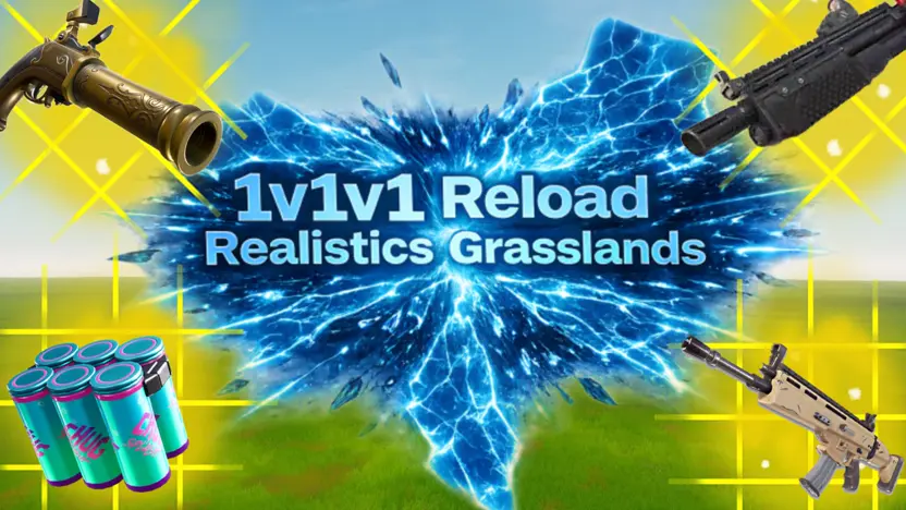 1v1v1 Reload Realistics Grasslands Is Here!!! | Fortnite Communities