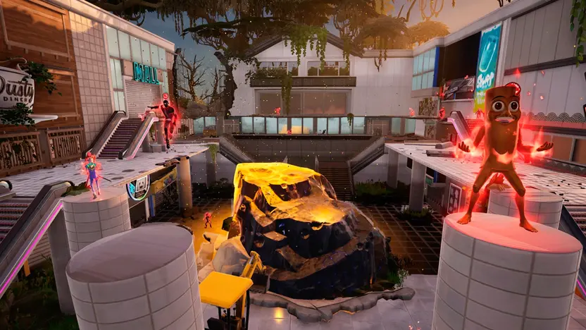 A meteor fell into the mall! | Fortnite Communities