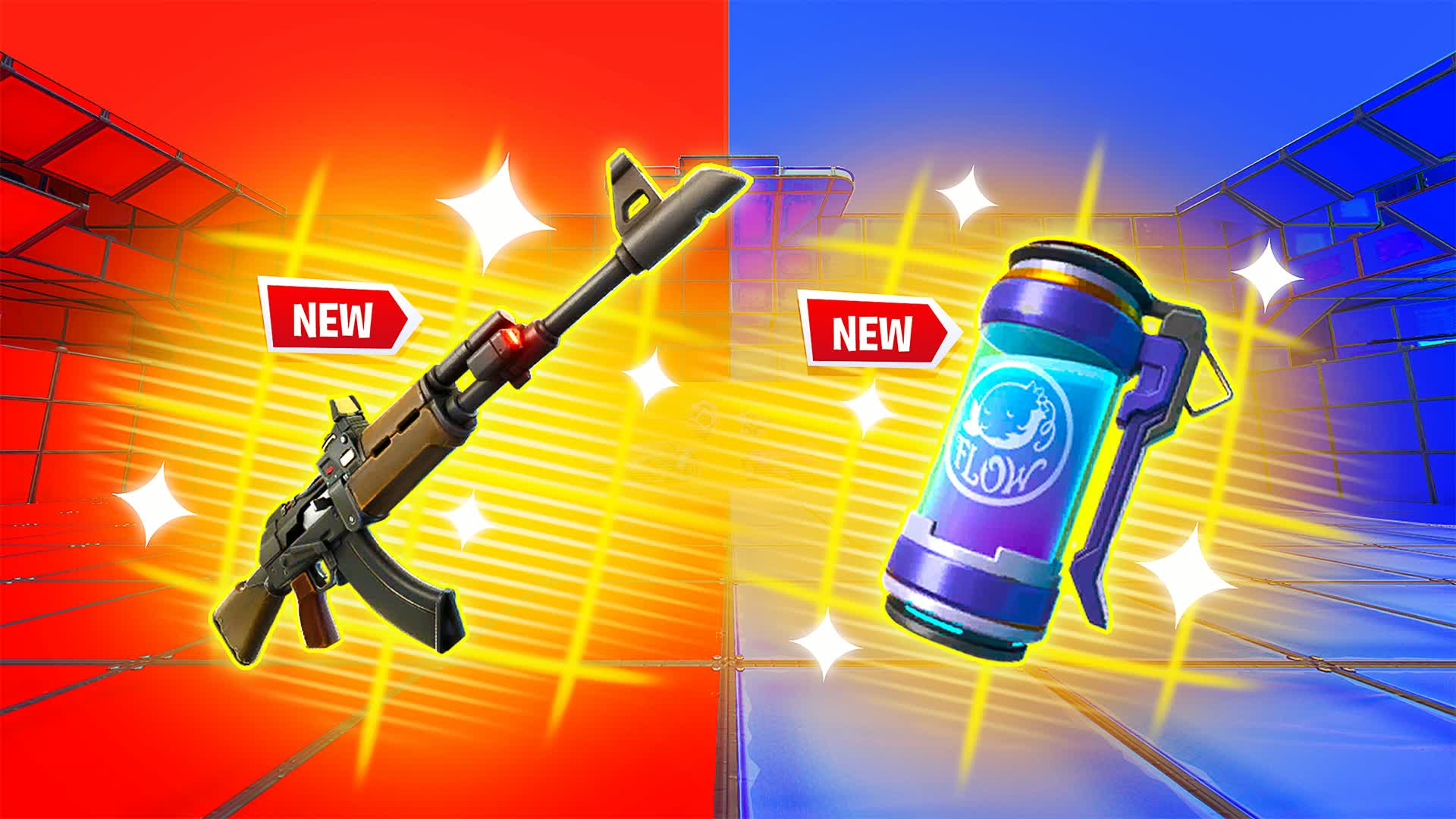 SUPER RED VS BLUE 🔴🔵 2786-2114-8349 by typicalgamer - フォートナイト