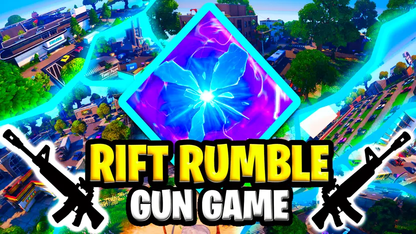 Rift Rumble Gun Game Now Released! | Fortnite Communities