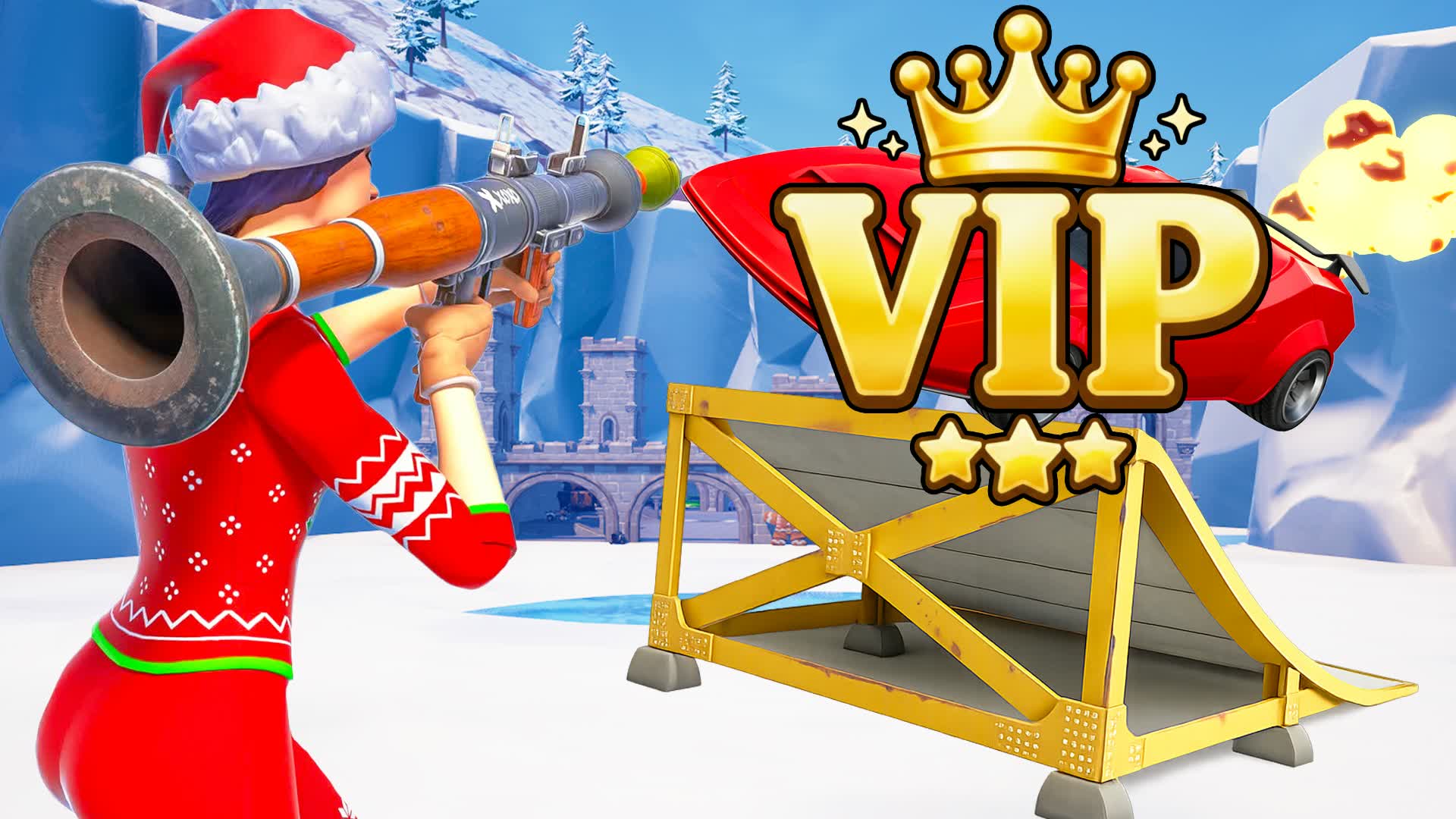 CRAZY ICE ROCKETS VS CARS 9585-2165-5606 von apfel – Fortnite