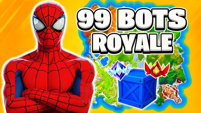 99 BOTS ROYALE FUN ZOMBIES 🧟 | Fortnite Communities