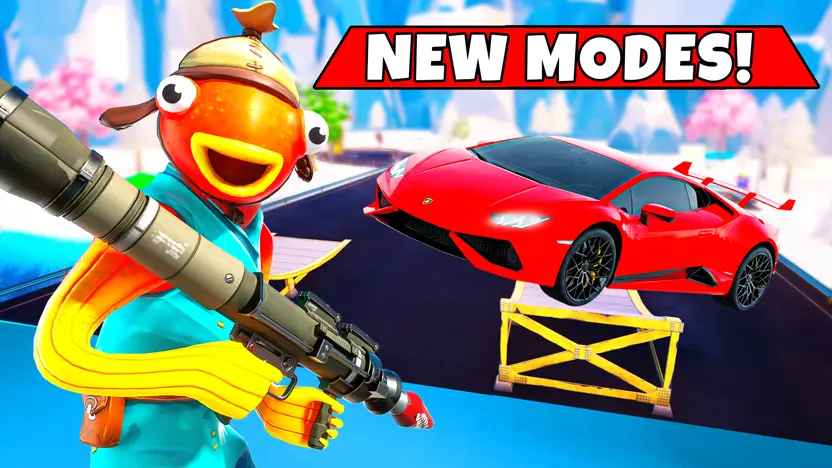 NEW MODES!!! WINTER CARS VS ROCKETS | Fortnite Communities