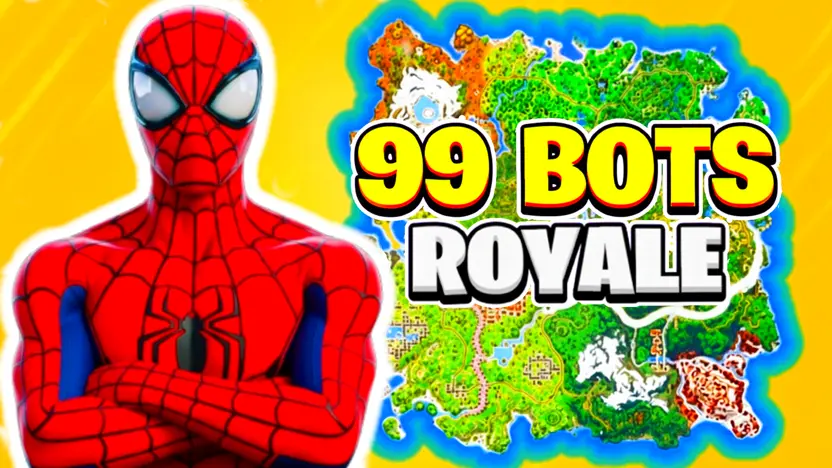 NEW 99 BOTS ROYALE FUN ZOMBIES ? | Fortnite Communities