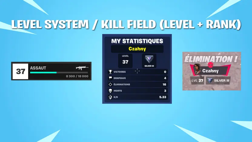 New Update : ? Level system +? Kill Field & more | Fortnite Communities