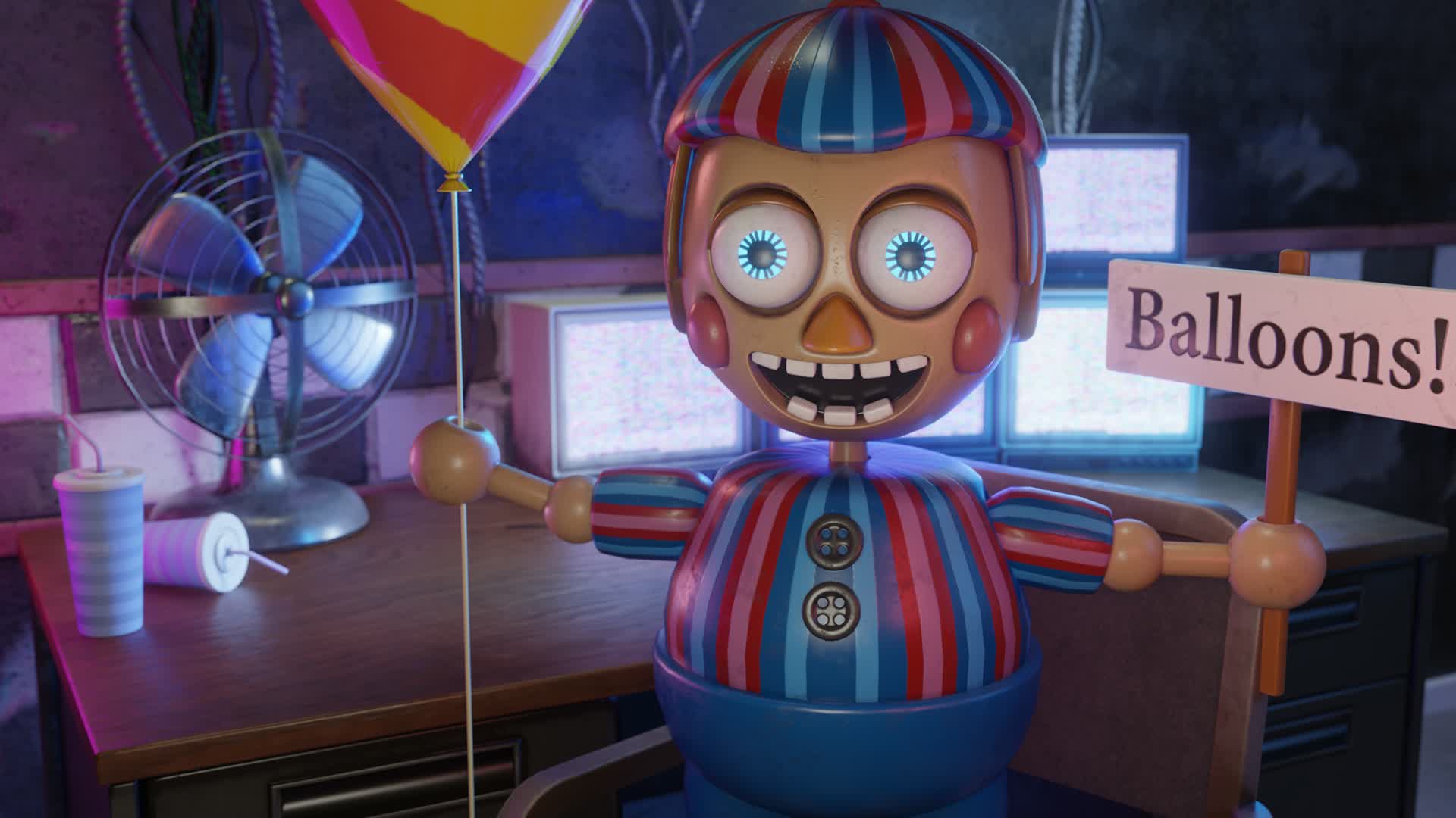 FNAF - Night Shift Survival 5382-8693-1539 by 3dlab - フォートナイト